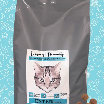 Ente mit Sardinen 300 g.